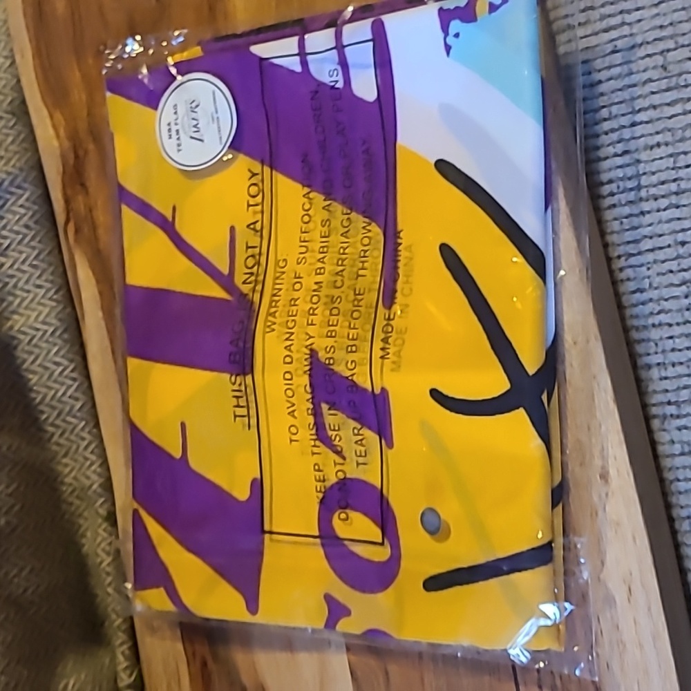Los Angeles Lakers Team Flag